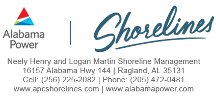 Alabama Power Shorelines Sponsors Neely Henry Lake Association